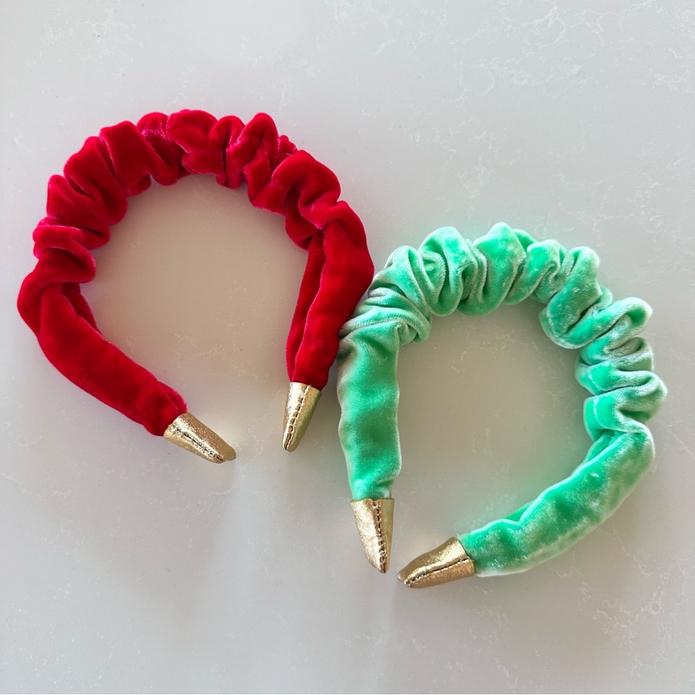 New Christmas scrunchie headbands